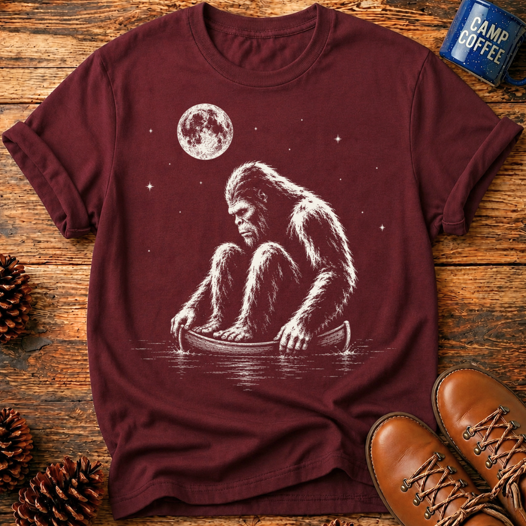Bigfoot Canoe T-Shirt