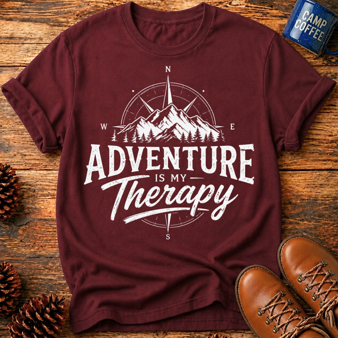 Adventure Is My Therapy T-Shirt