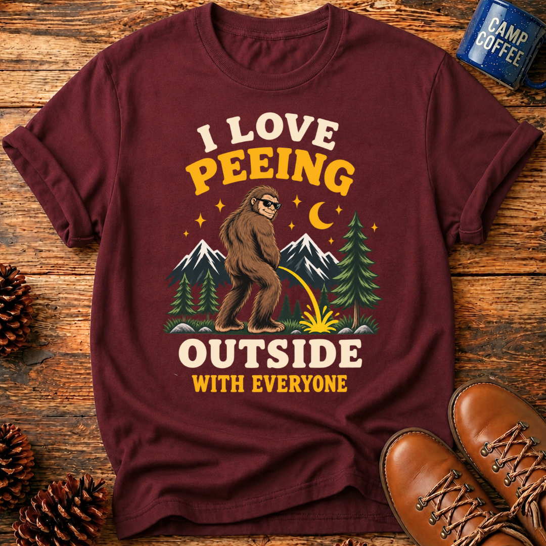 Peeing Outside T-Shirt