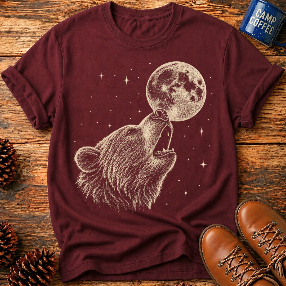 Bear Howl Moon T-Shirt