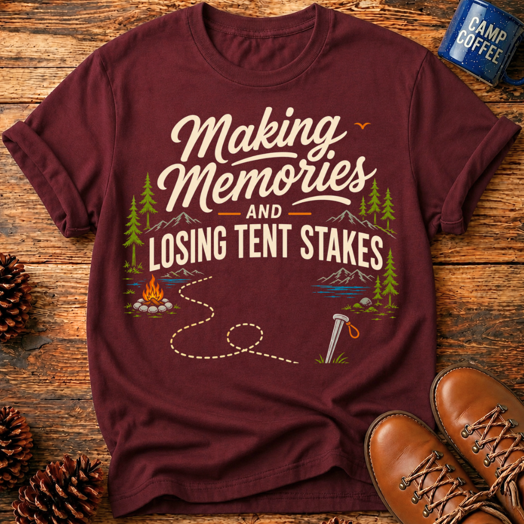 Losing Tent Stakes T-Shirt