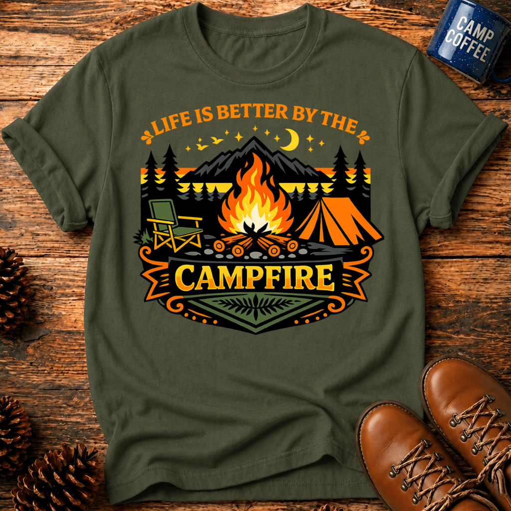 Better by the Campfire T-Shirt