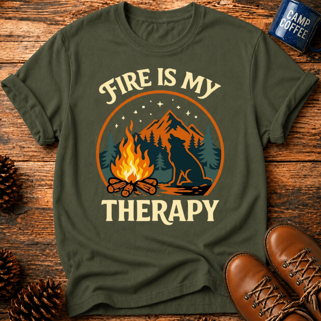 Fire Is My Therapy T-Shirt