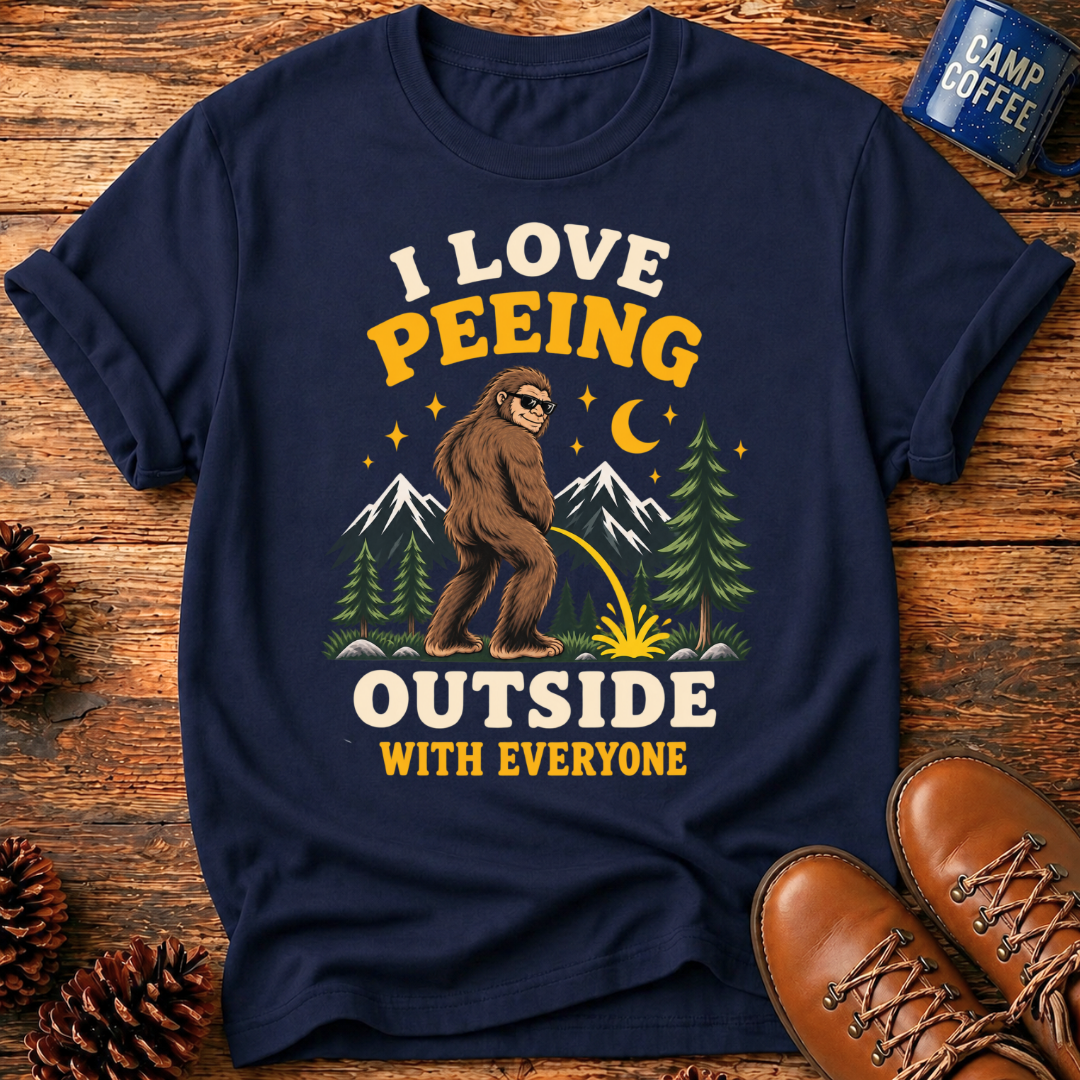 Peeing Outside T-Shirt