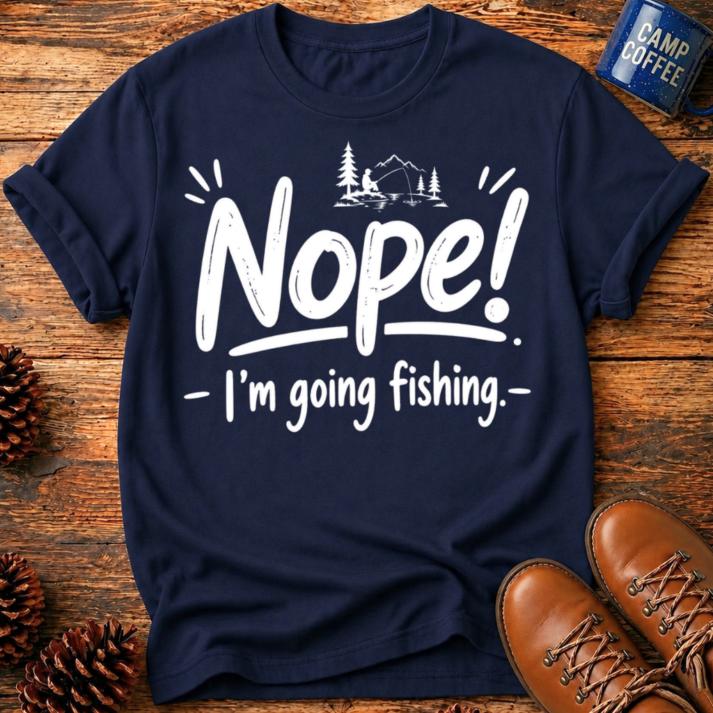 Nope! Fishing T-Shirt