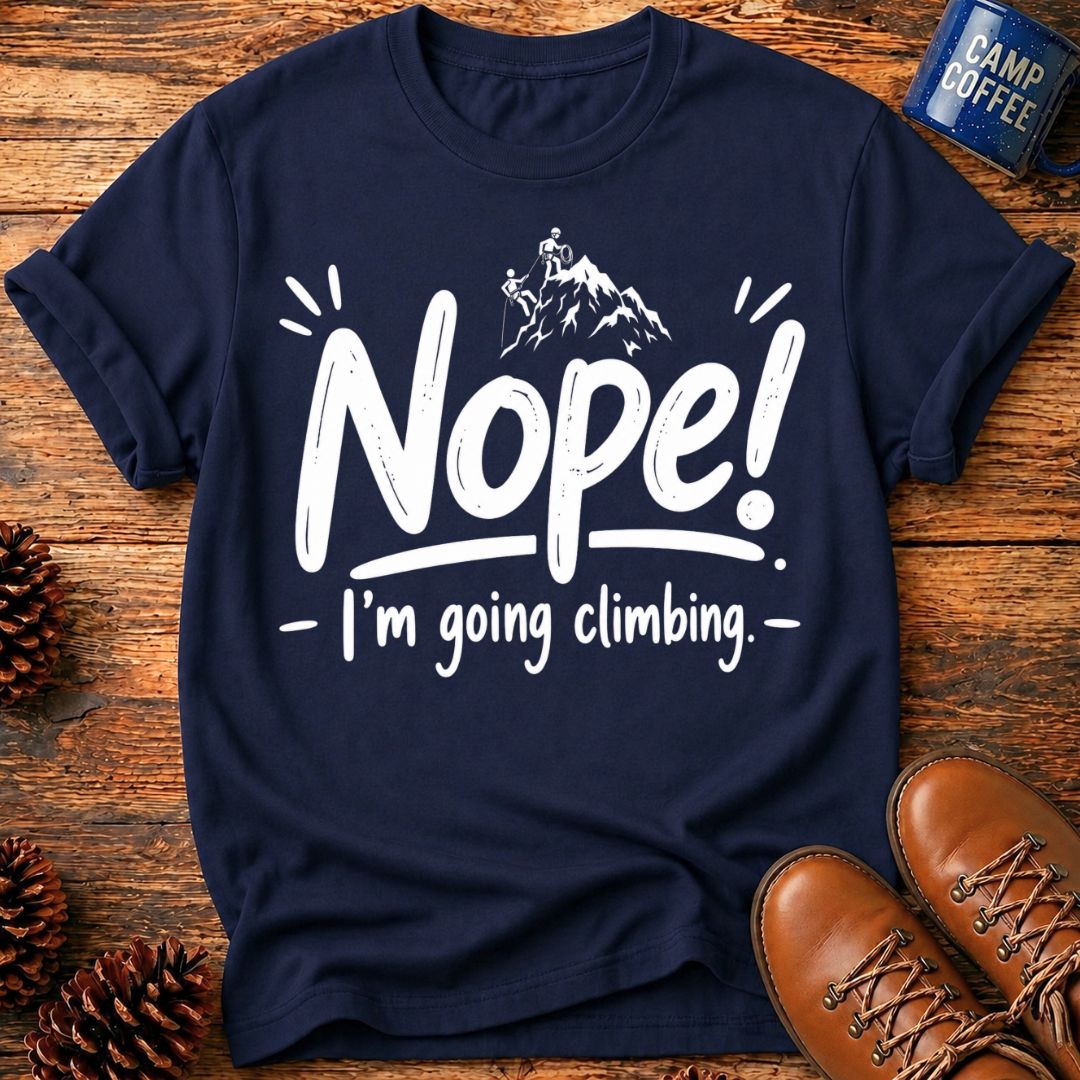 Nope! Climbing T-Shirt