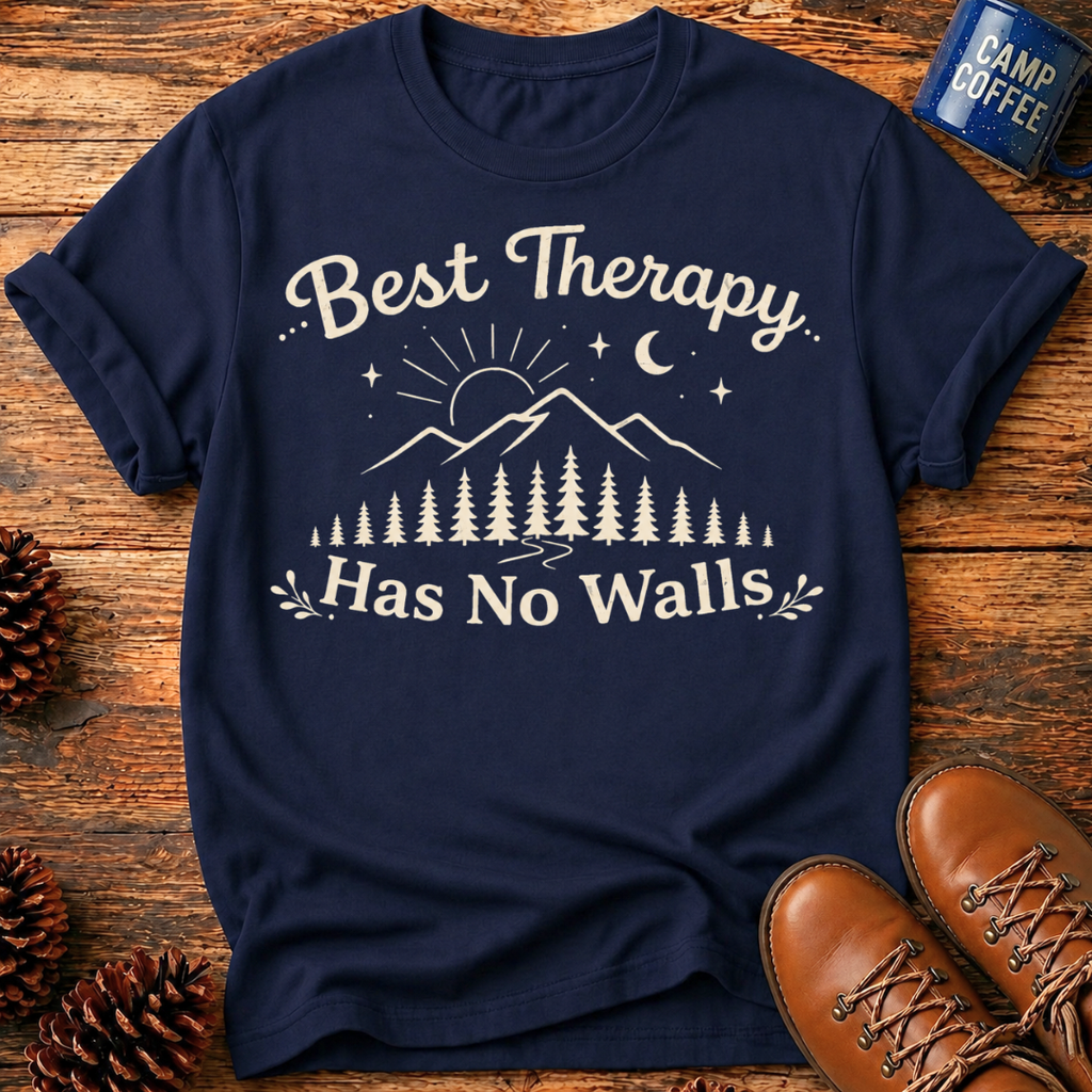 Best Therapy Has No Walls T-Shirt