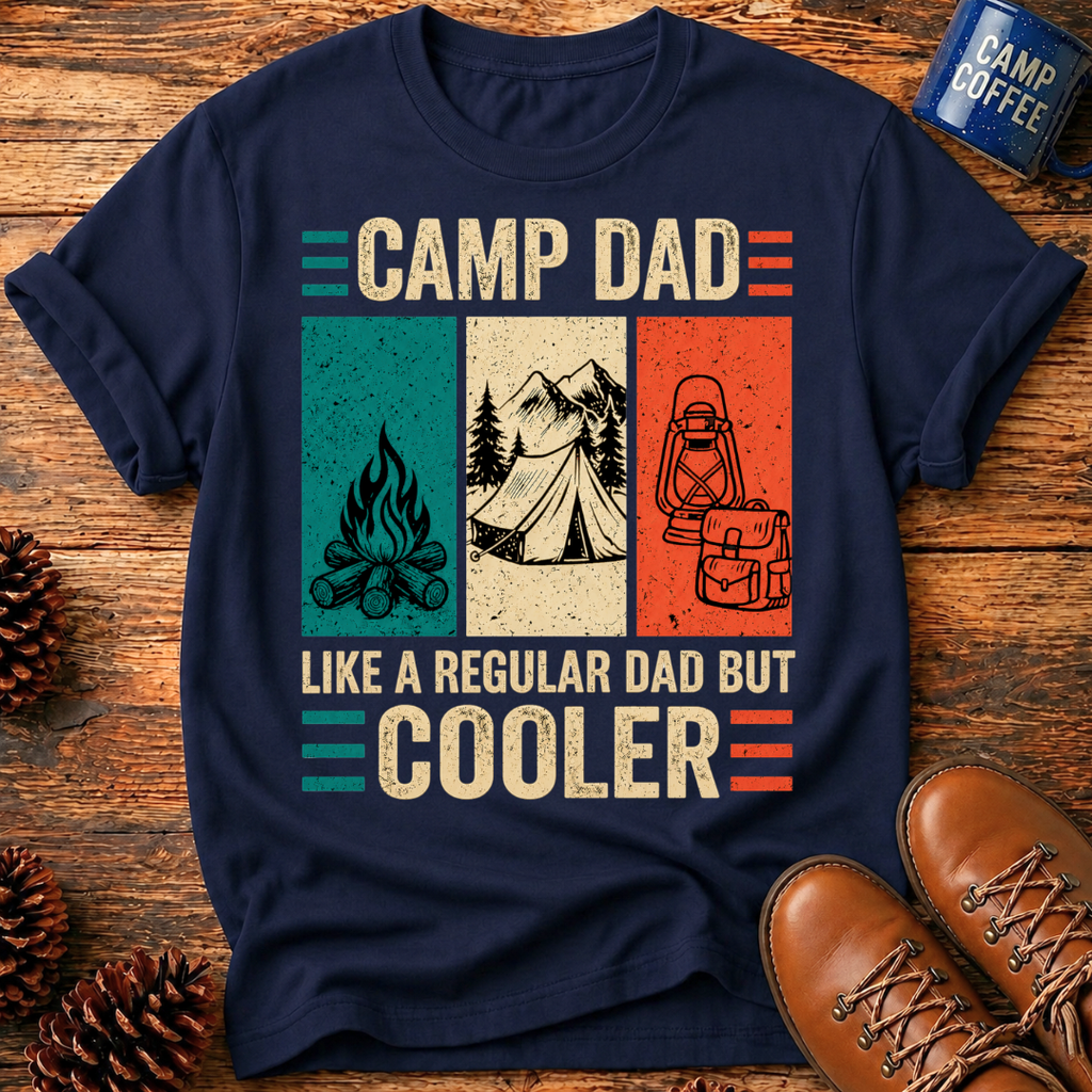 Camp Dad T‑Shirt
