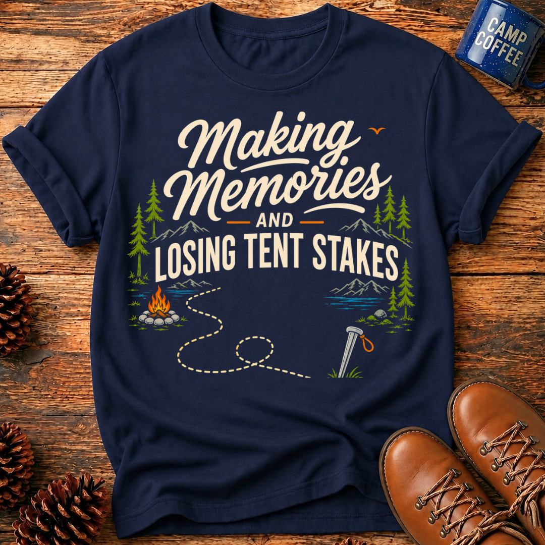 Losing Tent Stakes T-Shirt