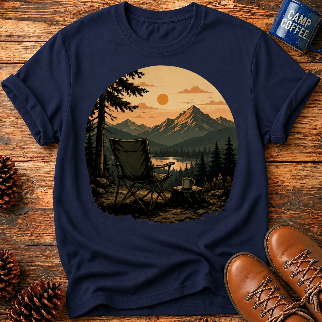Camping Sunset T-Shirt
