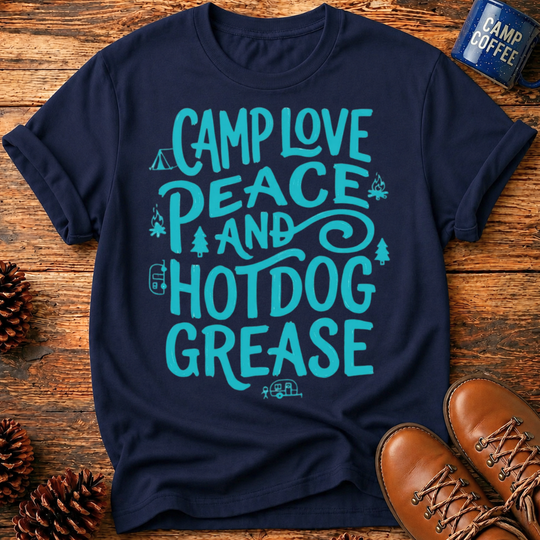 Camp Love Peace  T-Shirt