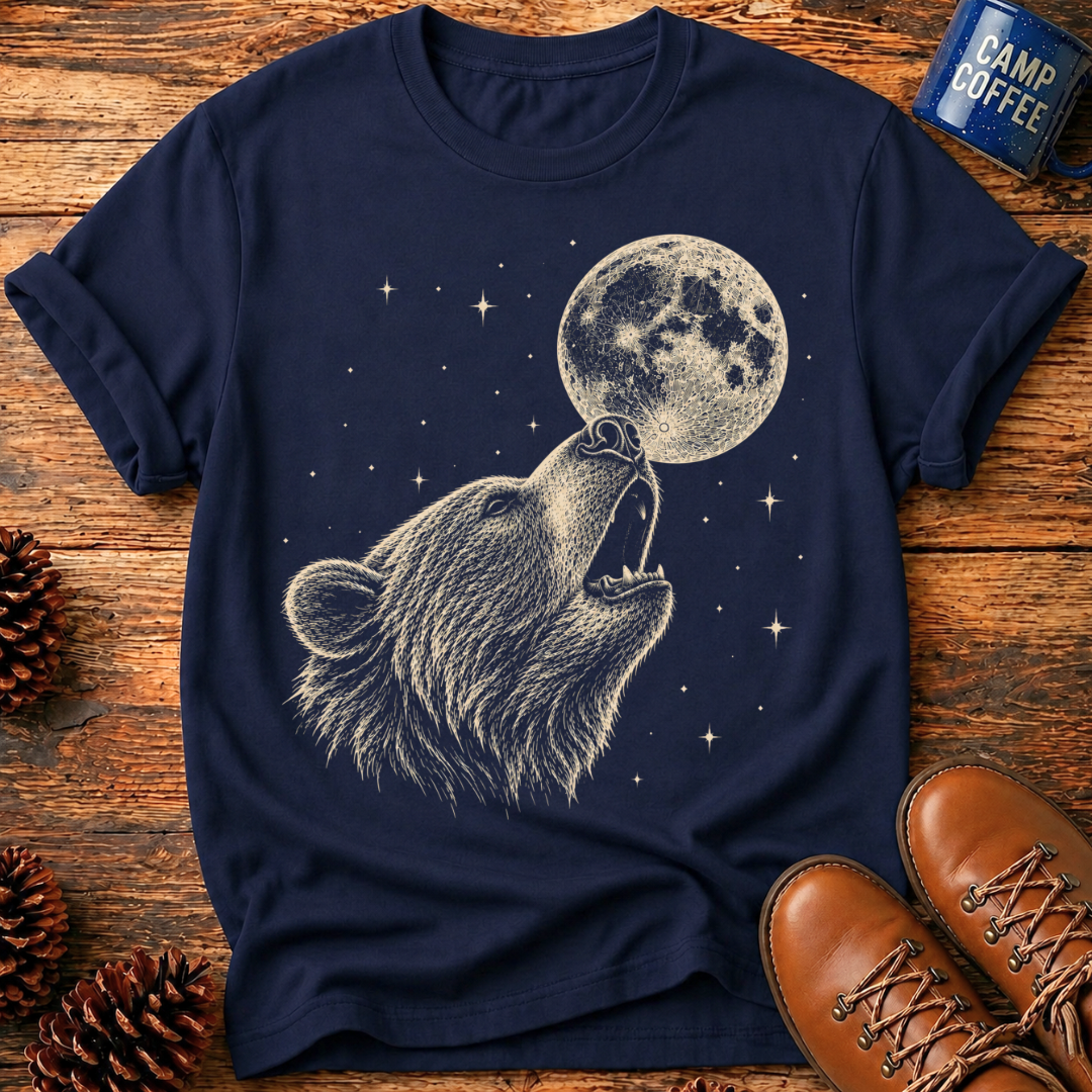 Bear Howl Moon T-Shirt