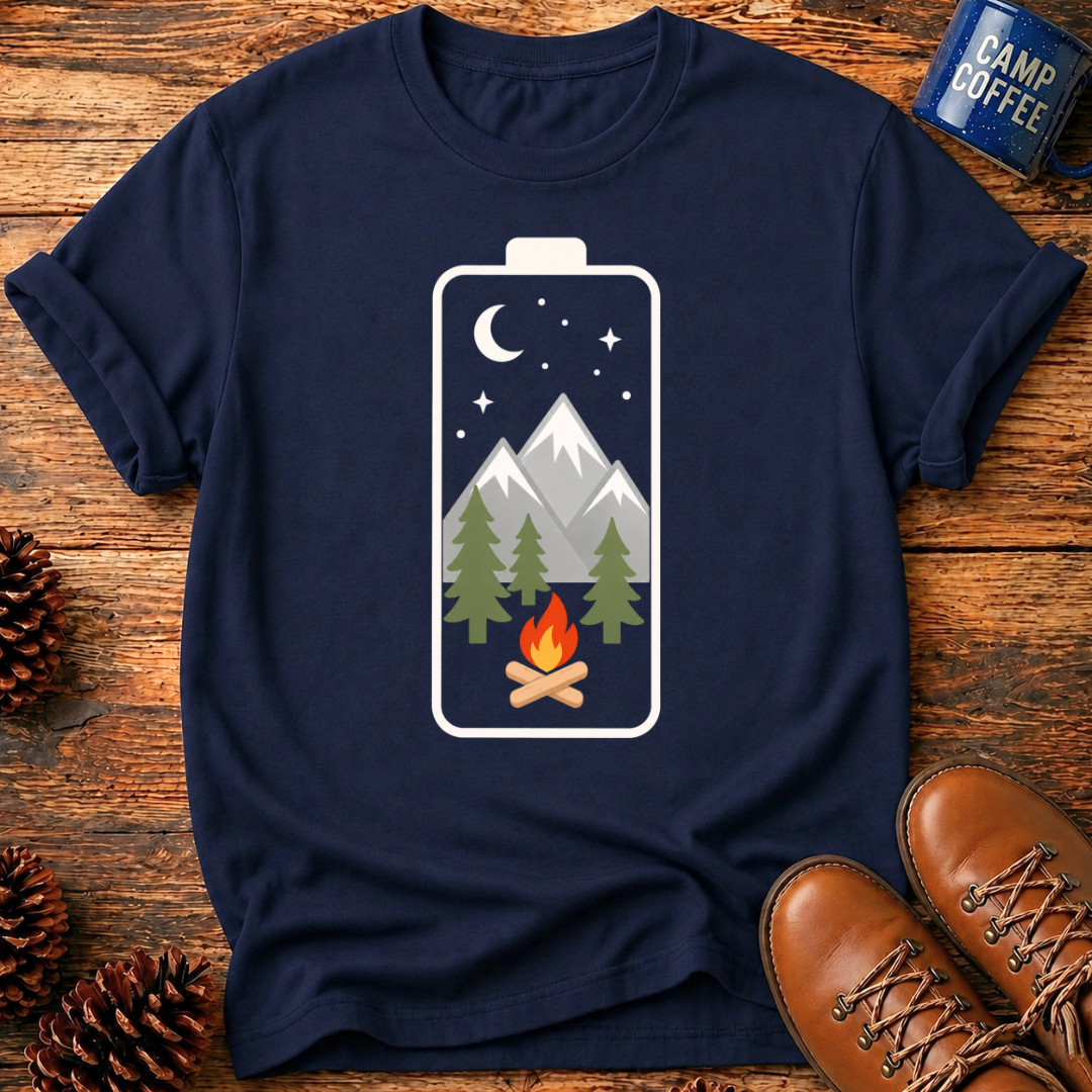 Campfire Battery T‑Shirt