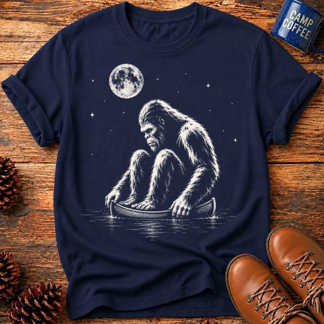 Bigfoot Canoe T-Shirt