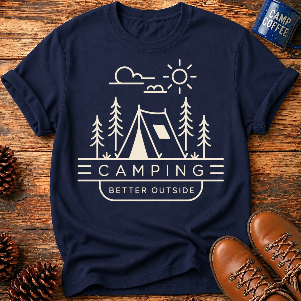 Camping Better Outside T-Shirt