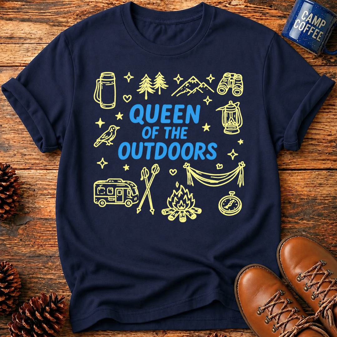 Queen of the Outdoors T‑Shirt