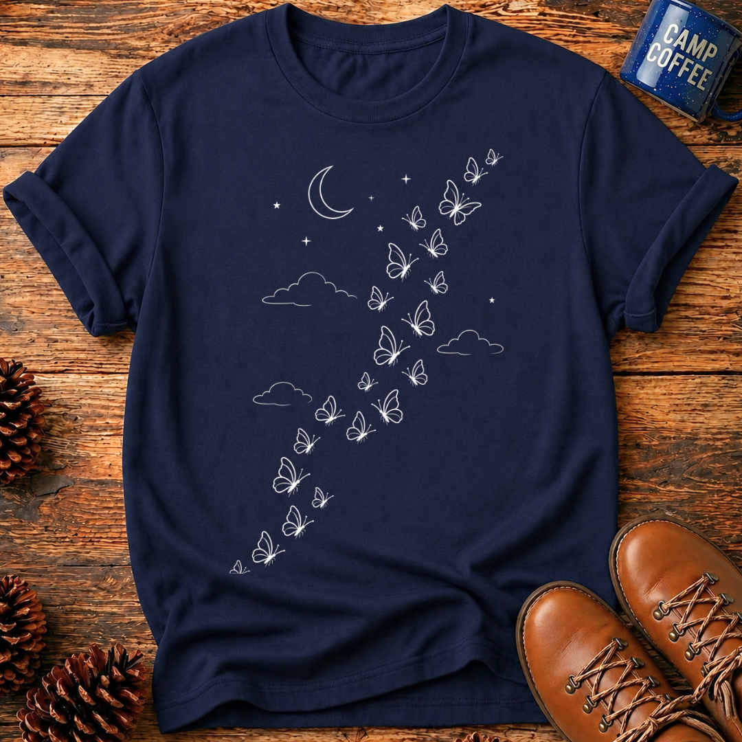 Moonlit butterflies T-Shirt