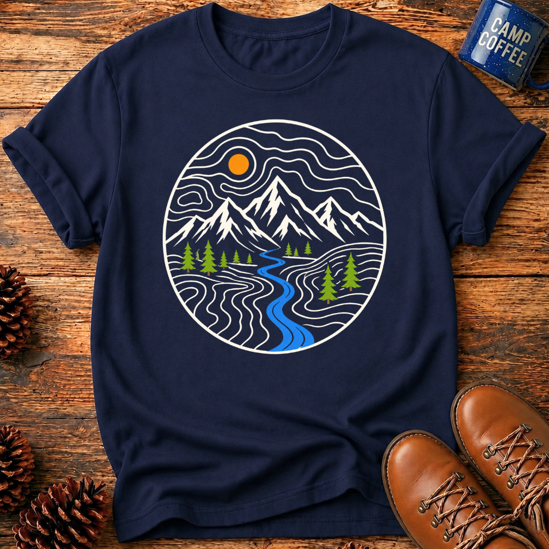 Mountain River T‑Shirt