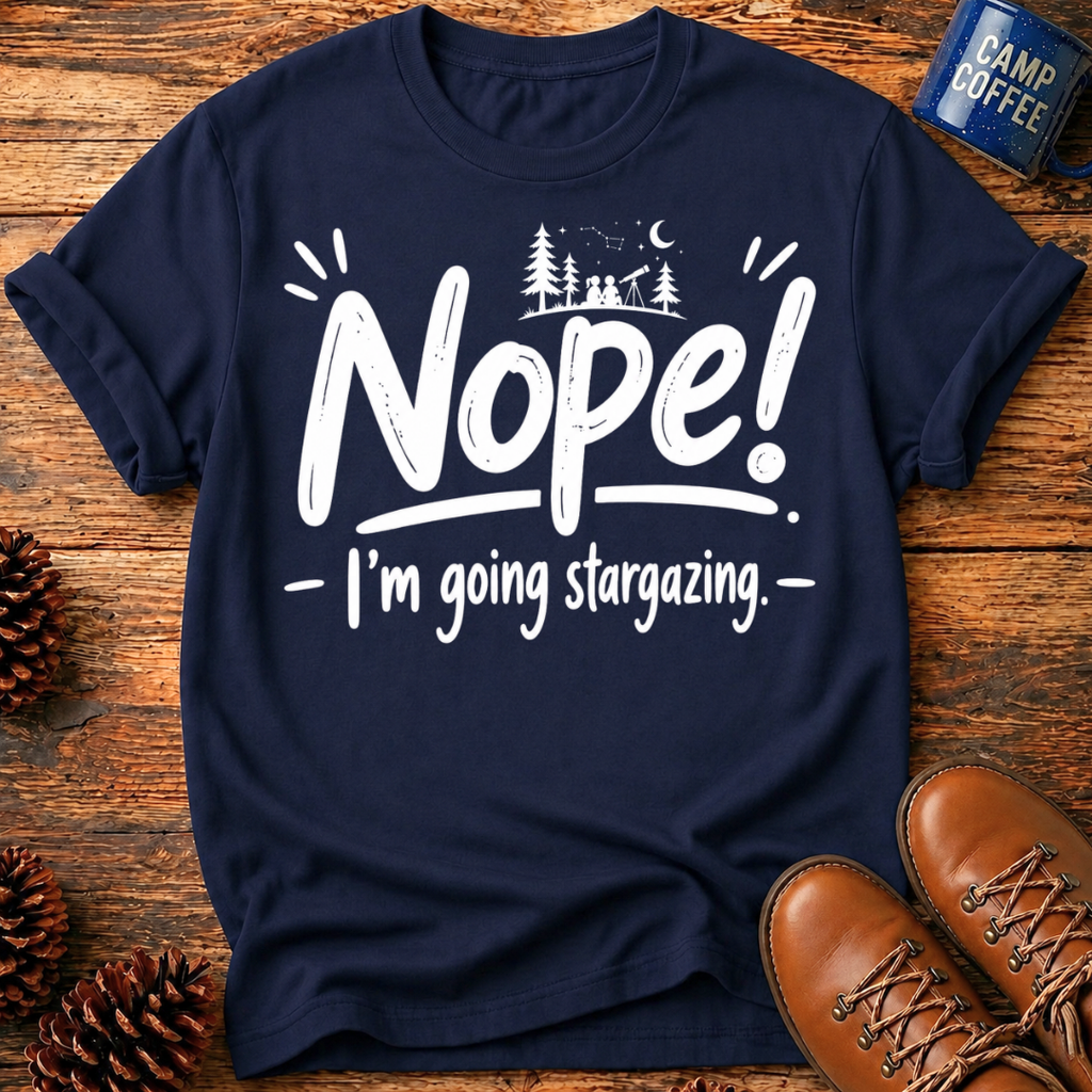 Nope! Stargazing T-Shirt
