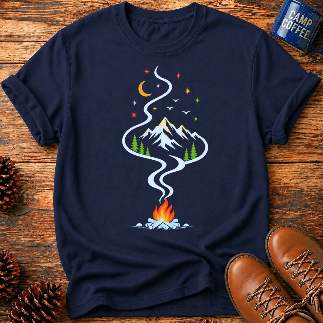 Campfire Mountain T-Shirt