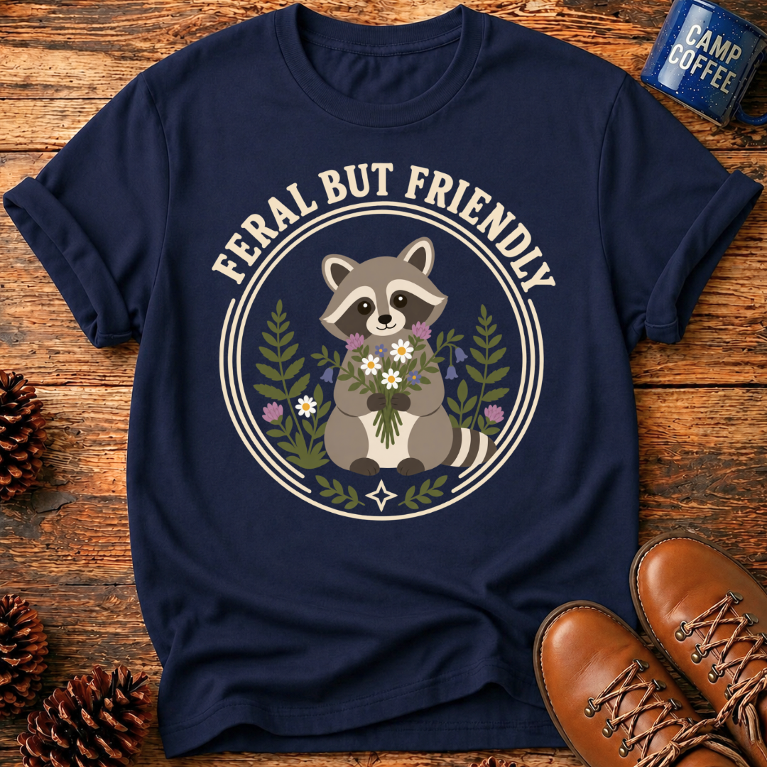 Feral But Friendly T-Shirt