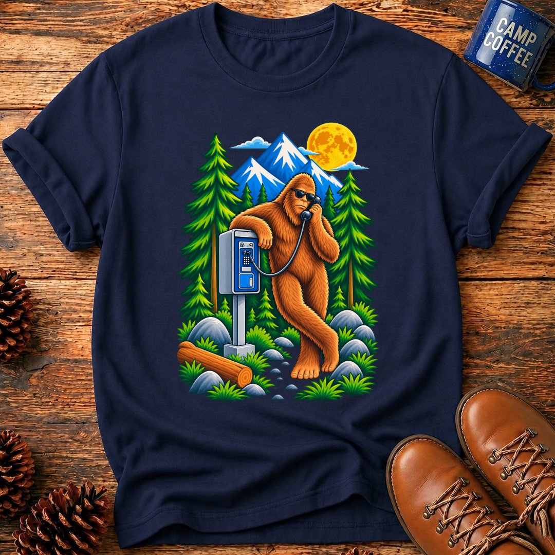 Bigfoot Payphone T-Shirt