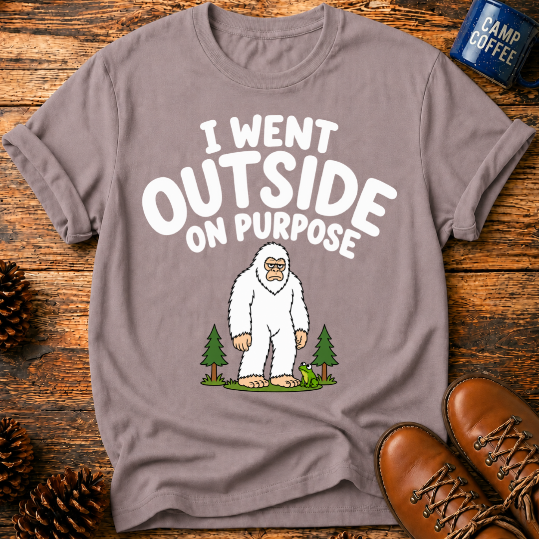 I Went Outside T‑Shirt