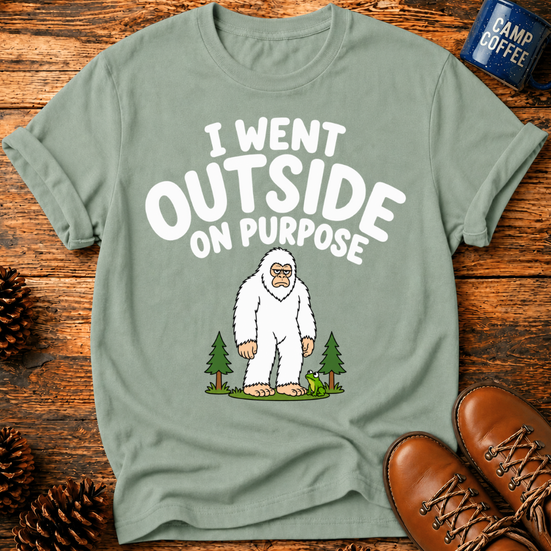 I Went Outside T‑Shirt