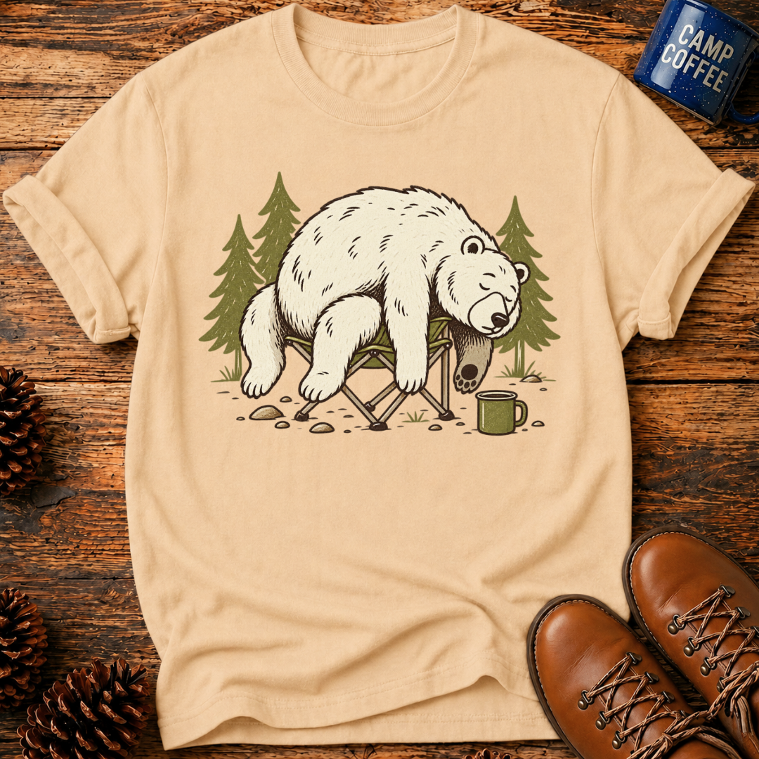 Bear napping T‑Shirt