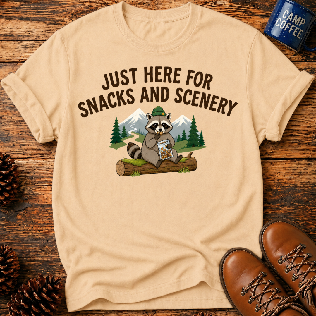 Here For Snacks T-Shirt
