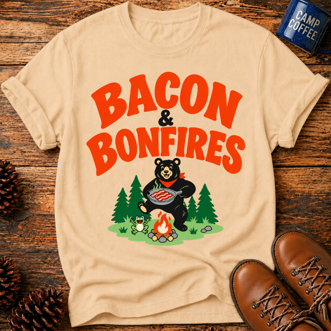 Bacon & Bonfires T-Shirt