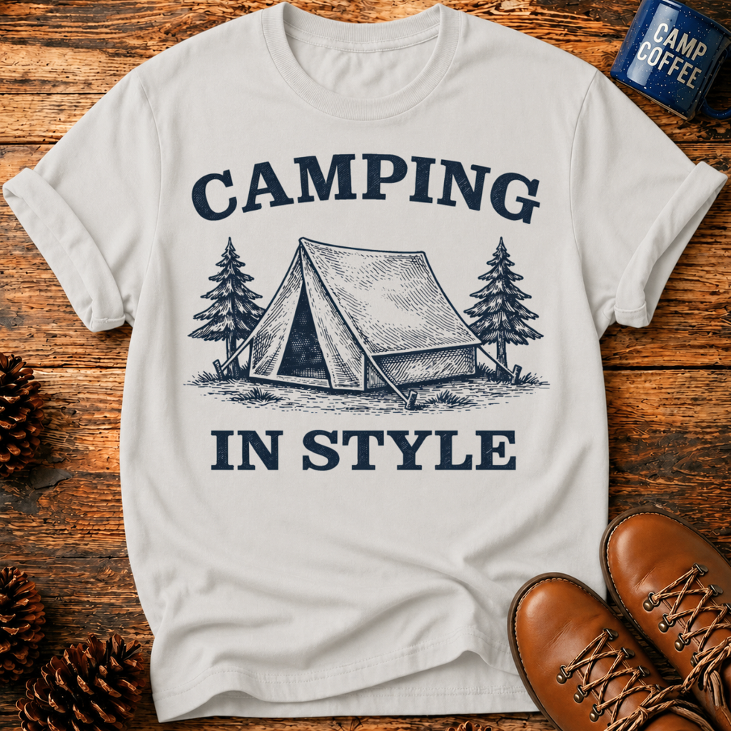 Camping In Style T-Shirt