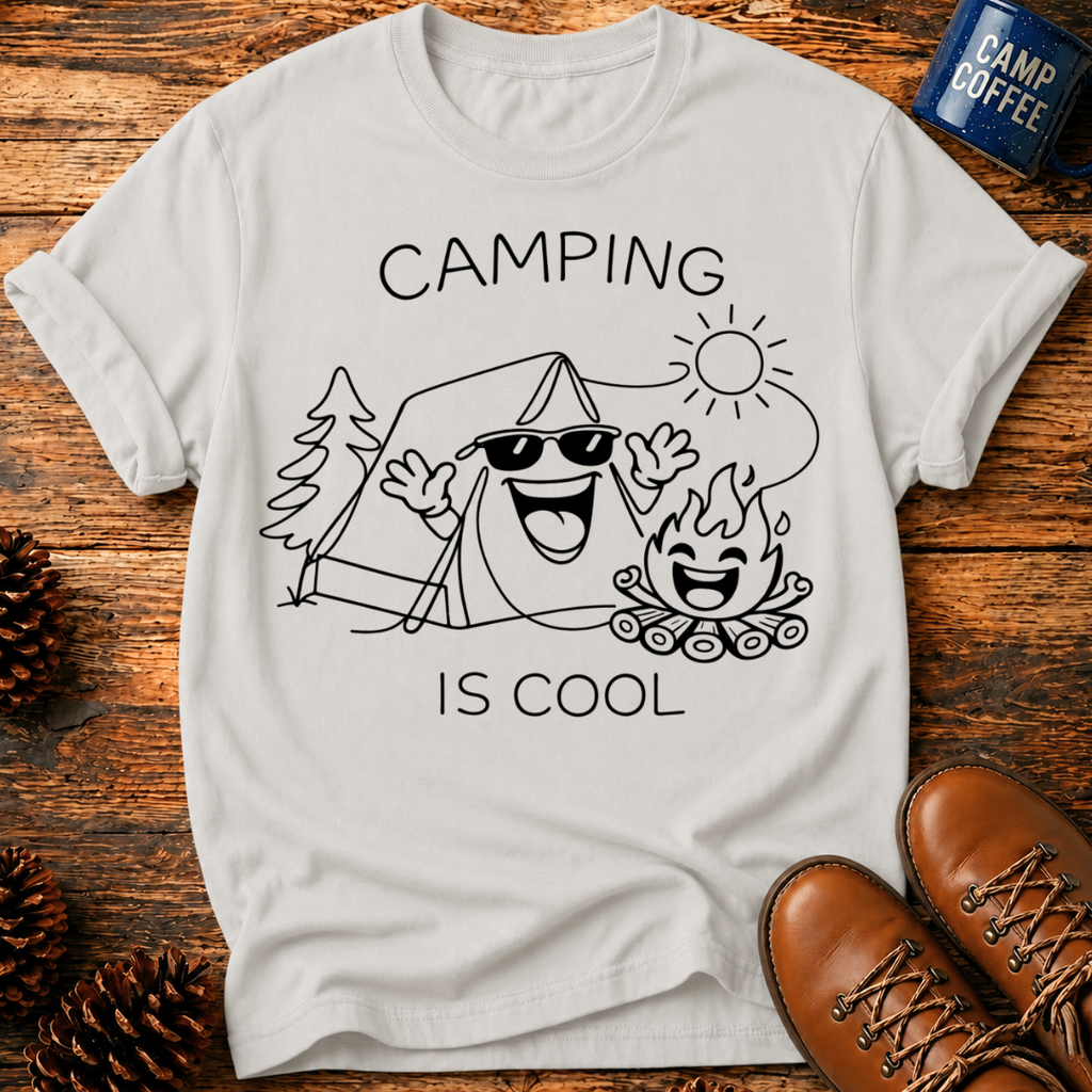 Camping Is Cool T-Shirt