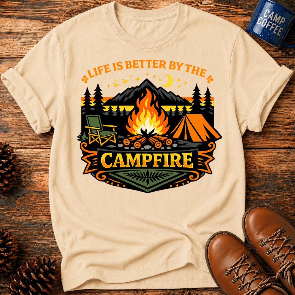 Better by the Campfire T-Shirt