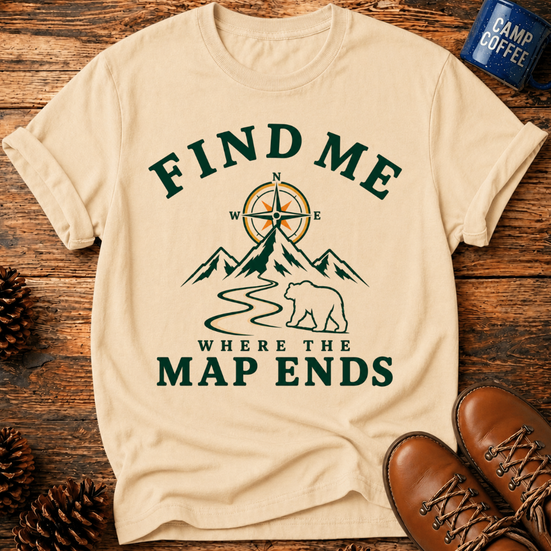 The Map Ends T-Shirt