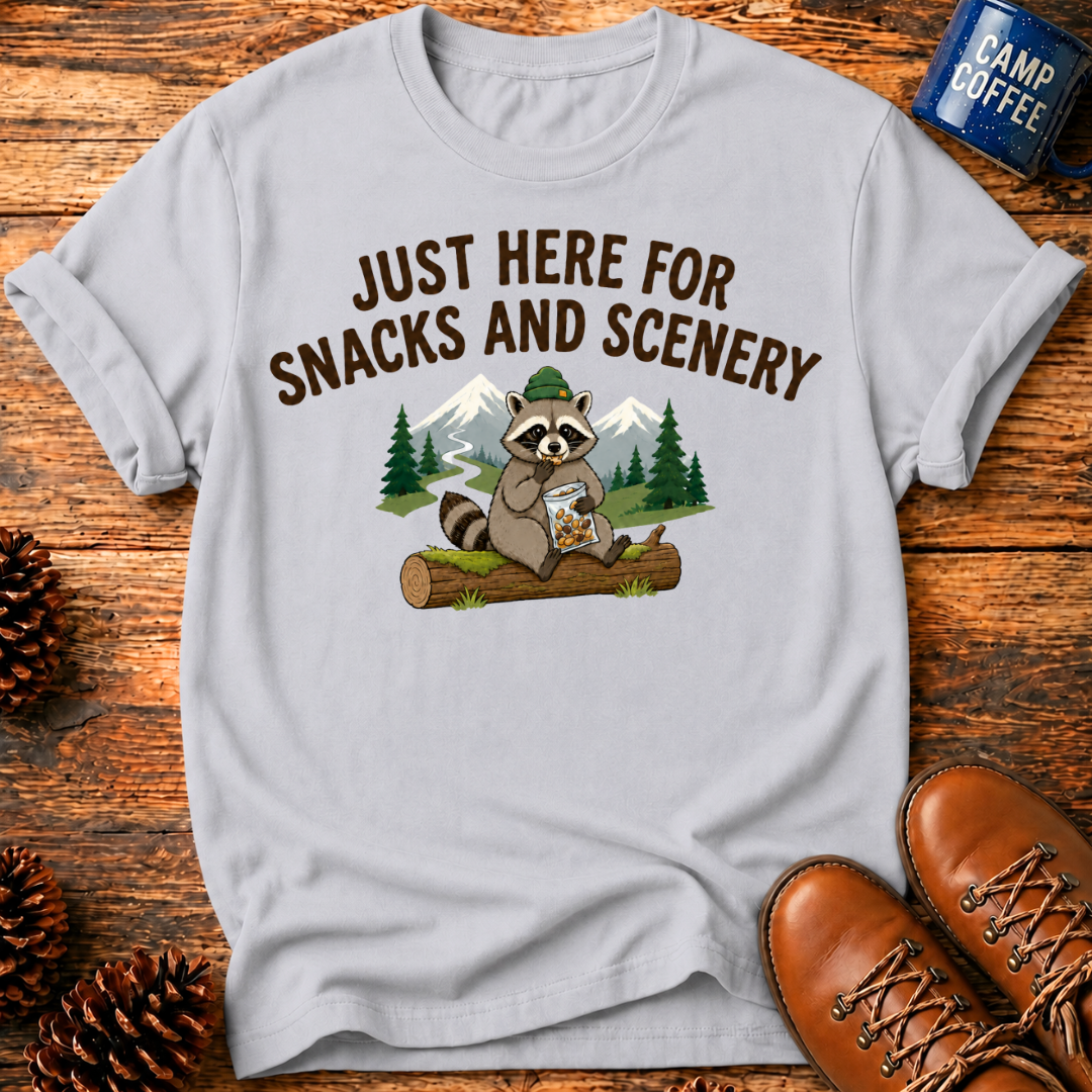 Here For Snacks T-Shirt