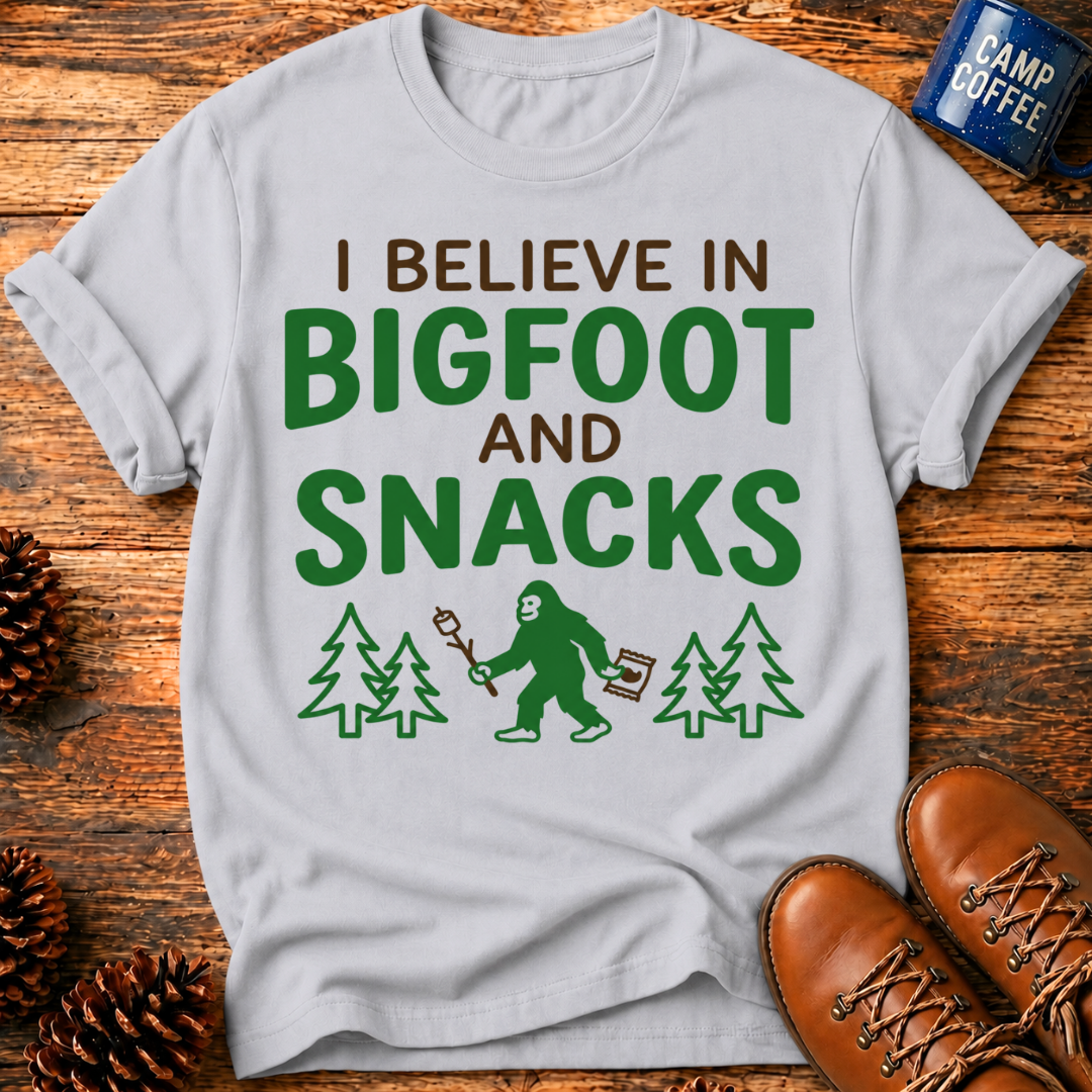 Bigfoot And Snacks T-Shirt