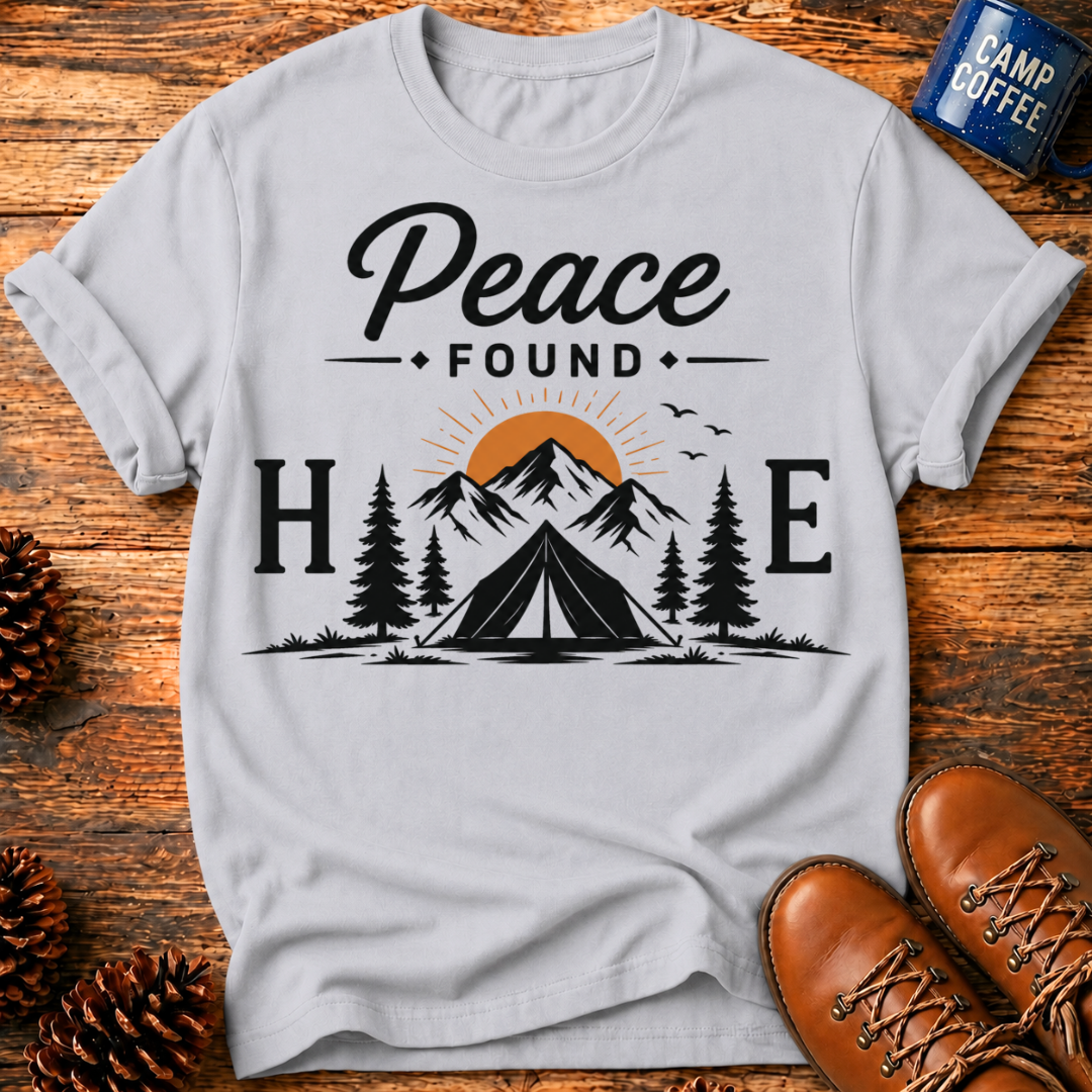 Peace Found Here T‑Shirt