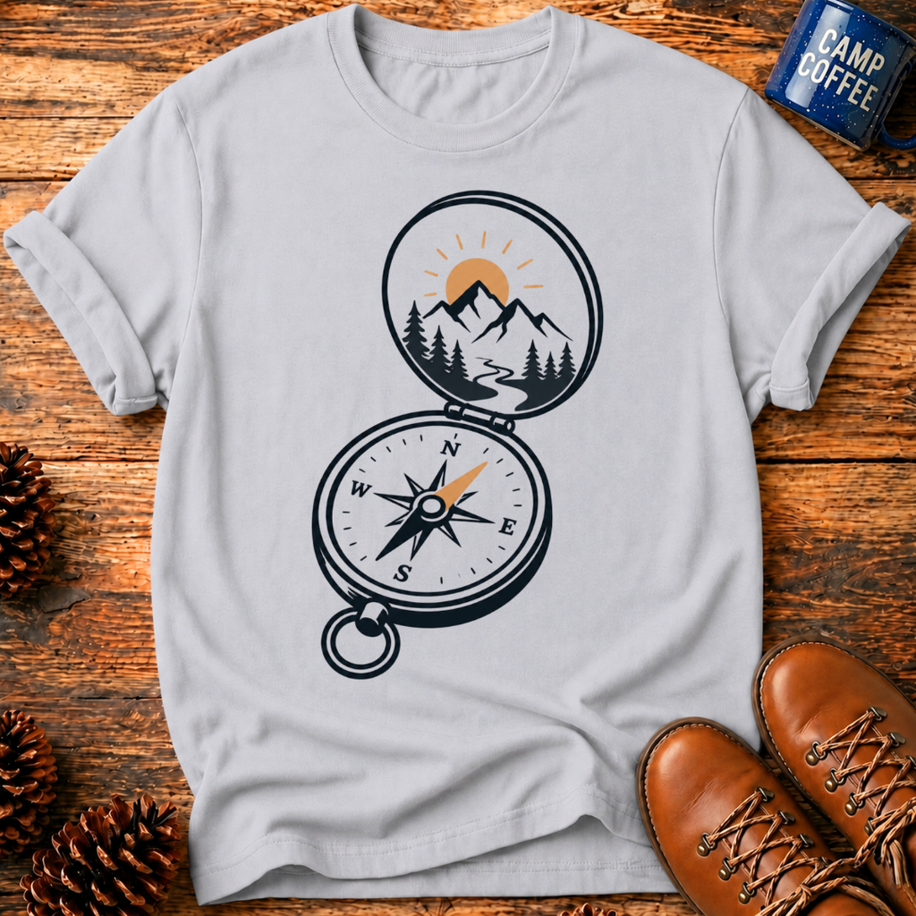 Compass Mountain T‑Shirt