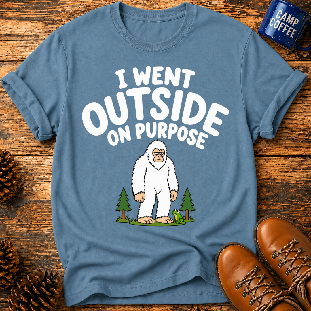 I Went Outside T‑Shirt