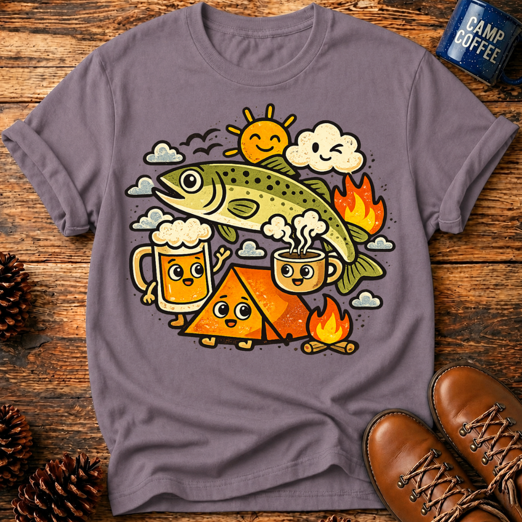 Camp Repeat T‑Shirt