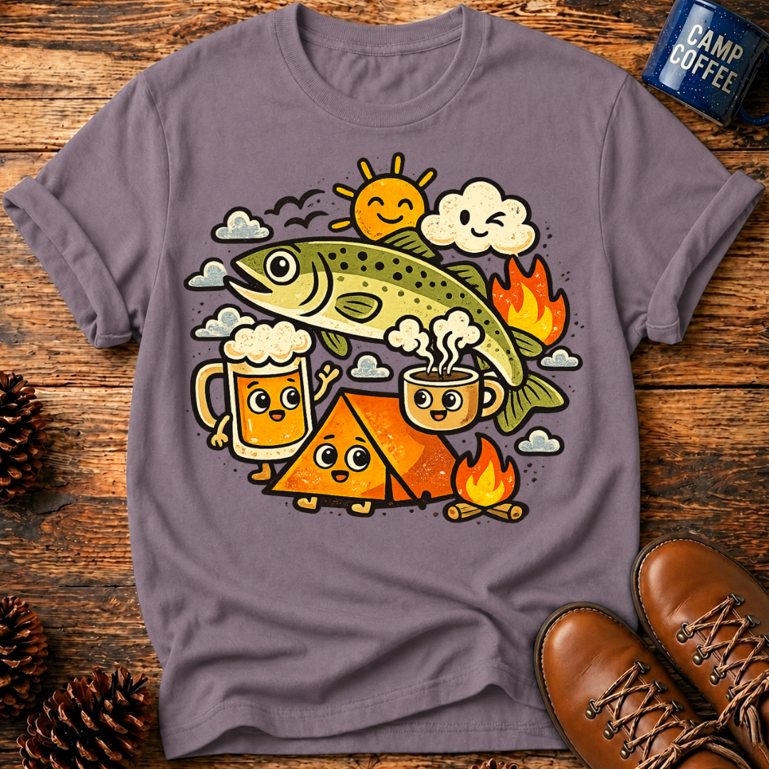 Camp Repeat T‑Shirt