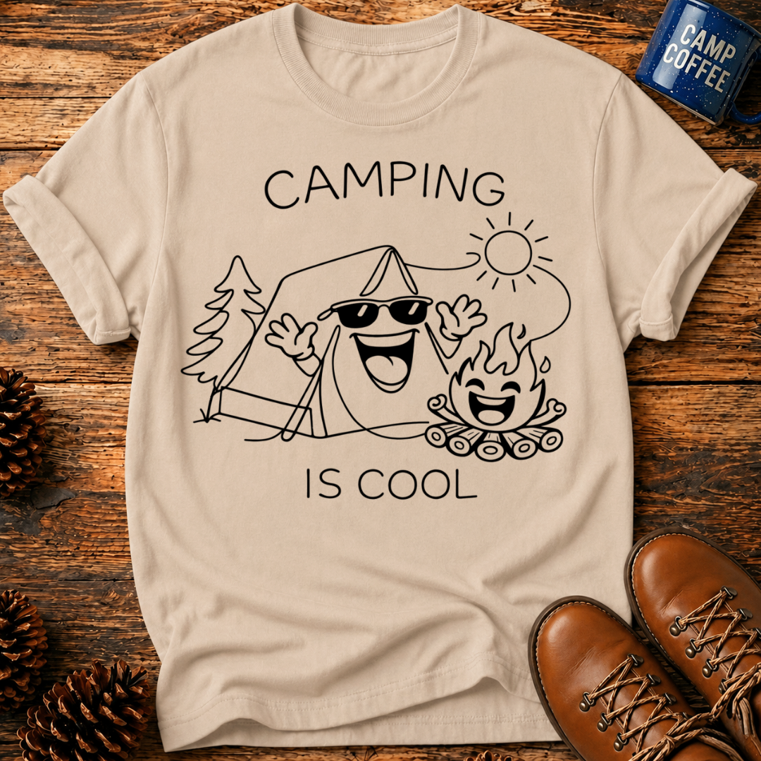 Camping Is Cool T-Shirt