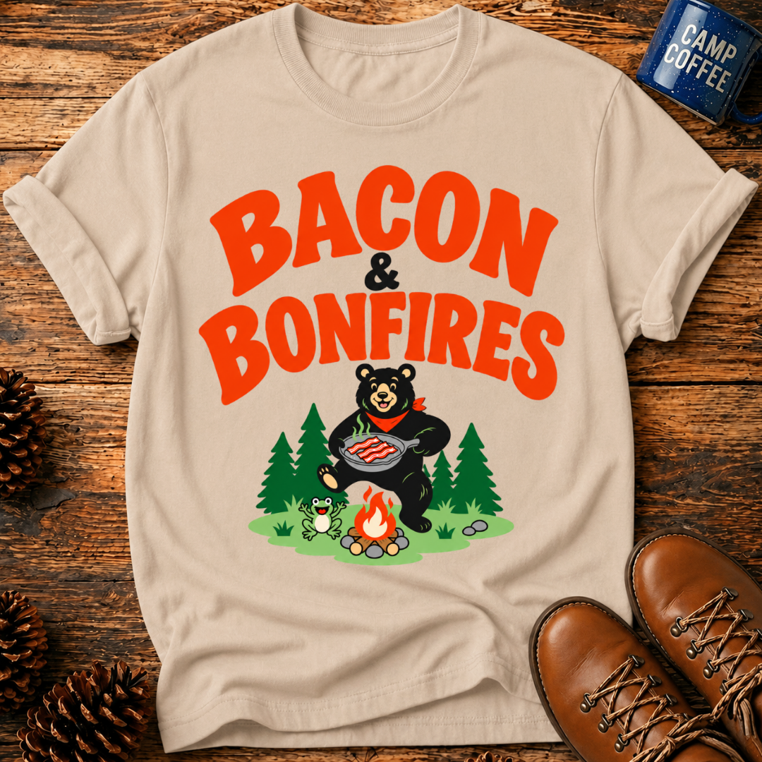 Bacon & Bonfires T-Shirt
