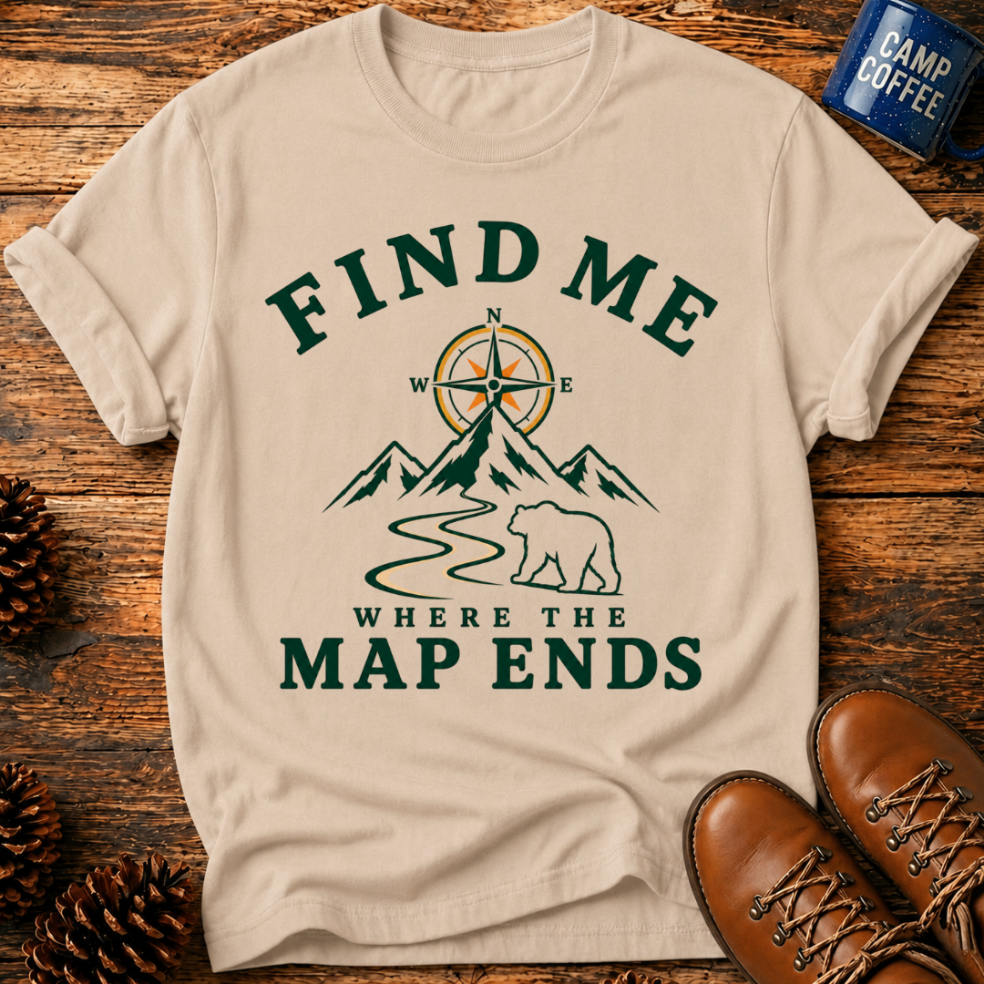 The Map Ends T-Shirt