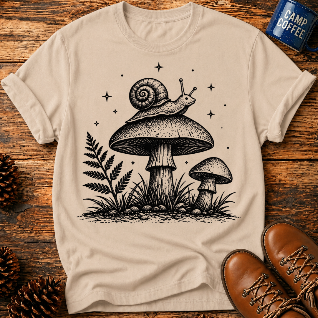Mushroom & Snail T-Shirt