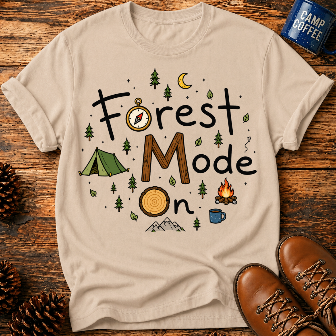 Forest Mode On T-Shirt