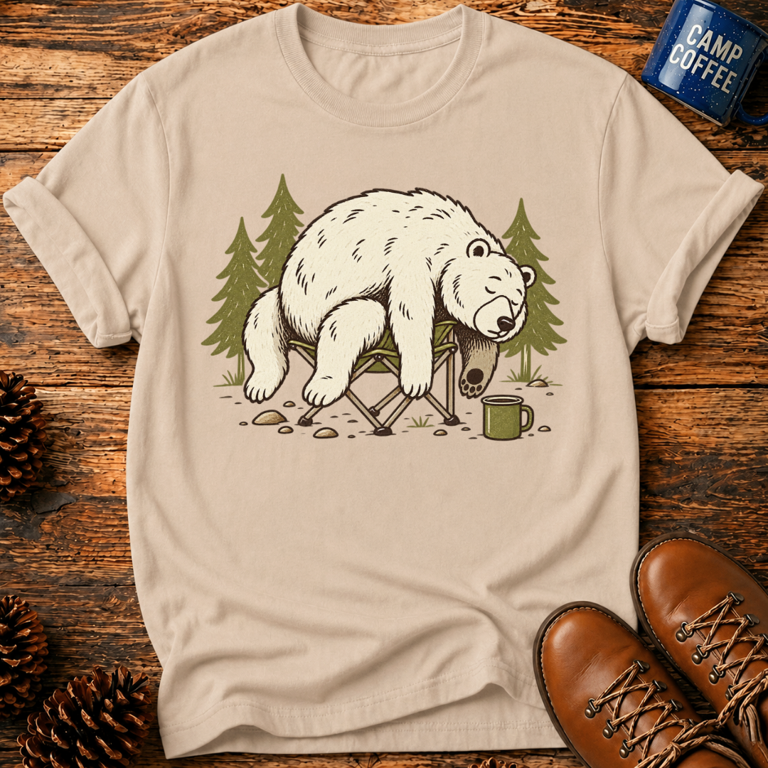 Bear napping T‑Shirt