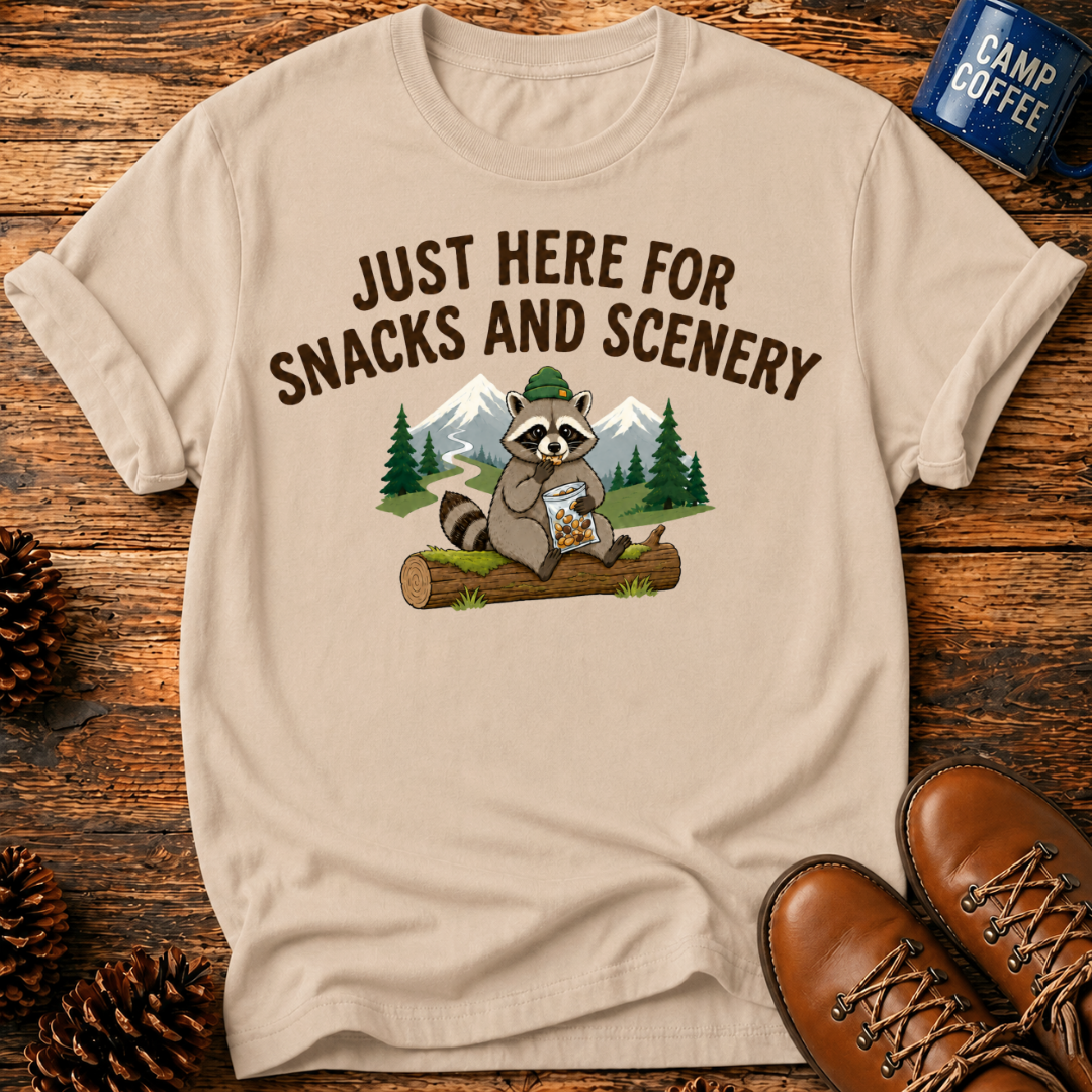 Here For Snacks T-Shirt