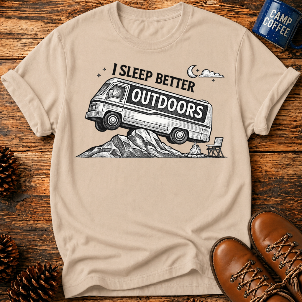 I Sleep Better T‑Shirt